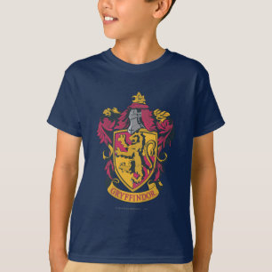 Harry Potter   Gryffindor Crest Gold and Red T-Shirt