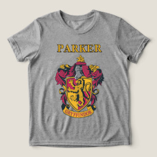 Harry Potter   Gryffindor Crest Gold and Red Tri-Blend Shirt
