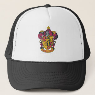 Harry Potter Gryffindor Crest Gold and Red Trucker Hat