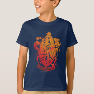 Harry Potter   Gryffindor Crest - Splattered T-Shirt