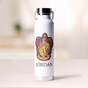 Harry Potter   Gryffindor House Crest   Add Name Water Bottle