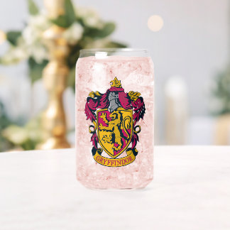 Harry Potter | Gryffindor House Crest Can Glass