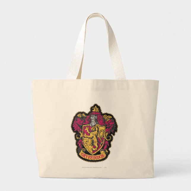 Harry Potter | Gryffindor House Crest Large Tote Bag (Front)
