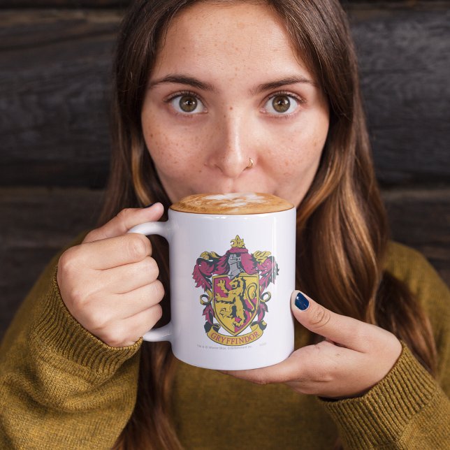 Harry Potter | Gryffindor House Crest Two-Tone Coffee Mug (Creator Uploaded)