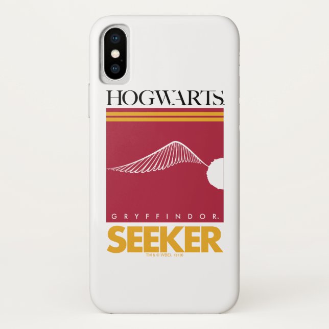 Harry Potter | GRYFFINDOR™ House Quidditch Seeker Case-Mate iPhone Case (Back)