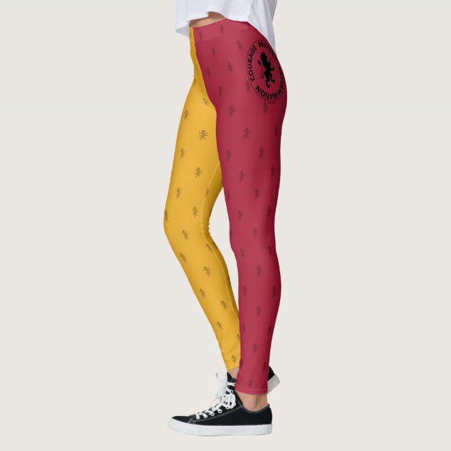 Harry Potter | GRYFFINDOR™ House Traits Graphic Leggings (Left)