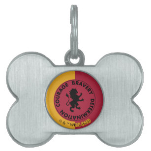 Harry Potter   GRYFFINDOR™ House Traits Graphic Pet ID Tag
