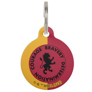 Harry Potter GRYFFINDOR™ House Traits Graphic Pet Tag