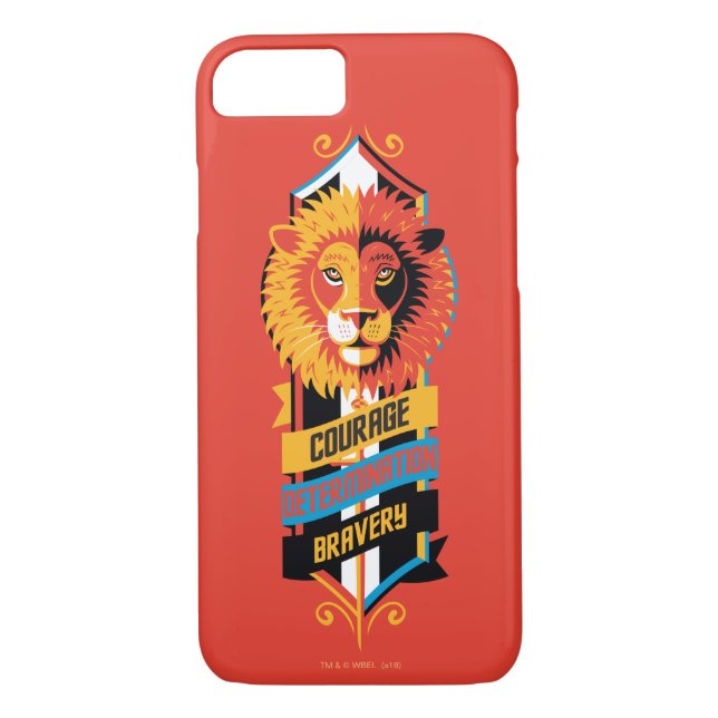 Harry Potter | GRYFFINDOR™ House Traits Sigil Case-Mate iPhone Case (Back)