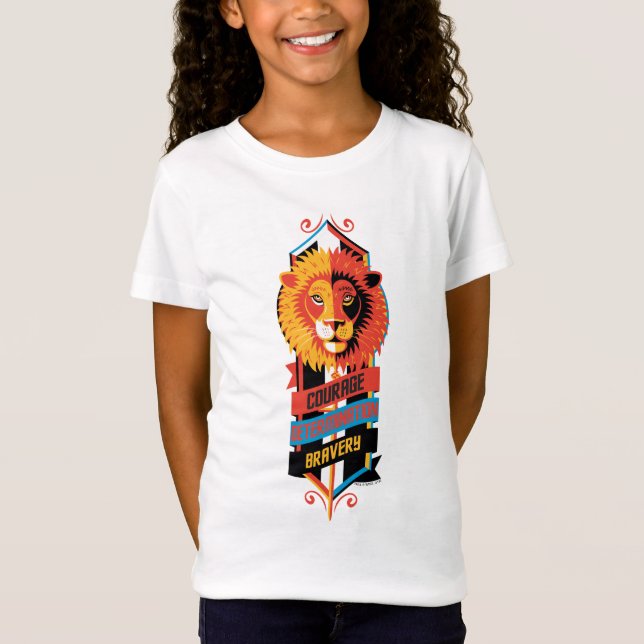 Harry Potter | GRYFFINDOR™ House Traits Sigil T-Shirt (Front)