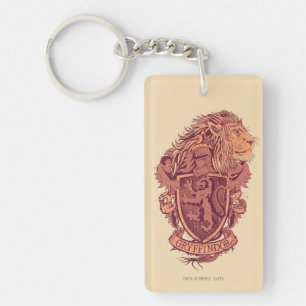 Harry Potter Gryffindor Lion Crest Key Ring