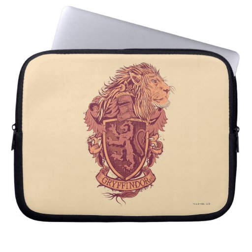 Image of Harry Potter | Gryffindor Lion Crest Laptop Sleeve