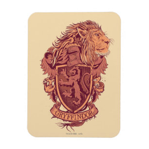 Harry Potter Gryffindor Lion Crest Magnet