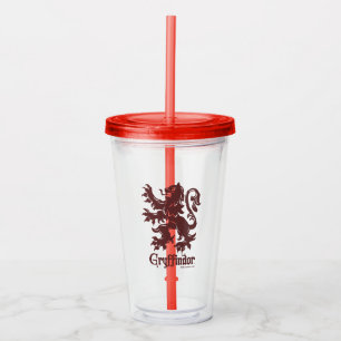Harry Potter   Gryffindor Lion Graphic Acrylic Tumbler