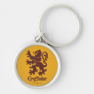 Harry Potter   Gryffindor Lion Graphic Key Ring