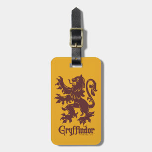 Harry Potter Gryffindor Lion Graphic Luggage Tag