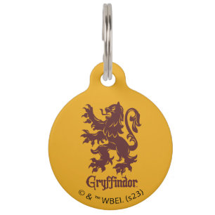Harry Potter Gryffindor Lion Graphic Pet Tag