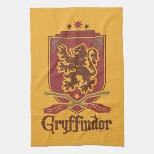 Harry Potter Gryffindor QUIDDITCH™ Badge Tea Towel