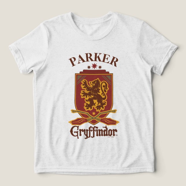 Harry Potter | Gryffindor QUIDDITCH™  Badge Tri-Blend Shirt (Design Front)