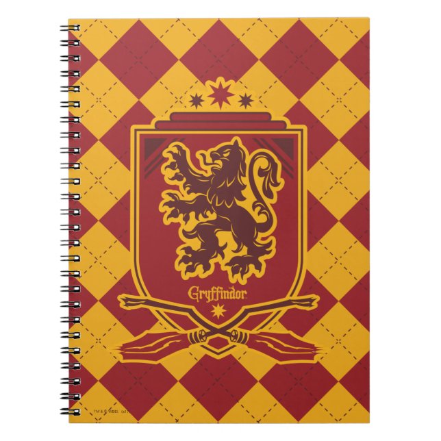 Harry Potter | Gryffindor QUIDDITCH™  Crest Notebook (Front)