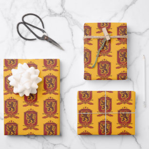 Harry Potter   Gryffindor QUIDDITCH™  Crest Wrapping Paper Sheet