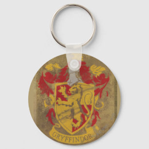 Harry Potter Gryffindor - Retro House Crest Key Ring