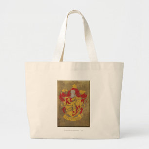 Harry Potter   Gryffindor - Retro House Crest Large Tote Bag