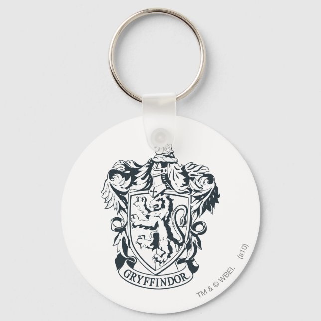 Harry Potter | Gryffindor Stencil Sketch Key Ring (Front)