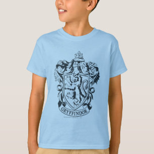 Harry Potter   Gryffindor Stencil Sketch T-Shirt