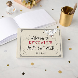 Harry Potter Hedwig Baby Shower Guest Book