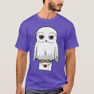 Harry Potter Hedwig Cute Cartoon Portrait friends T-Shirt