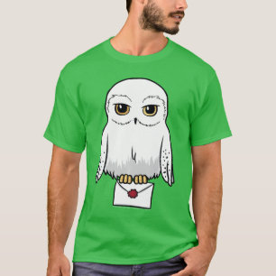 Harry Potter Hedwig Cute Cartoon Portrait vintage T-Shirt