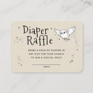 Harry Potter - Hedwig Diaper Raffle Insert