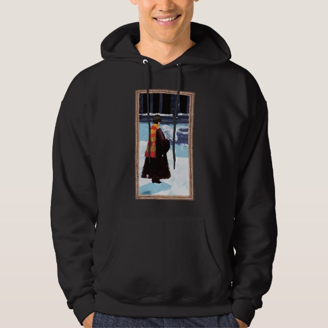 HARRY POTTER™ & Hedwig in HOGWARTS™ Courtyard Hoodie (Front)