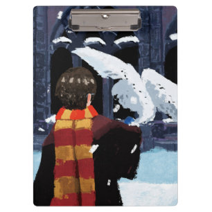 HARRY POTTER™ & Hedwig in the Snow Clipboard