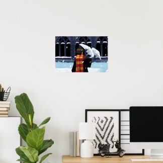 HARRY POTTER™ & Hedwig in the Snow Poster