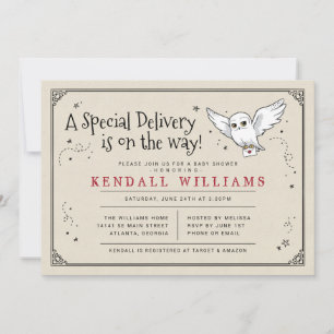 Harry Potter   Hedwig Special Delivery Baby Shower