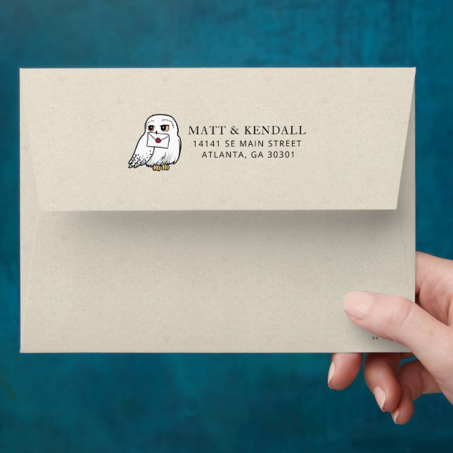 Harry Potter | Hedwig Special Delivery Baby Shower Envelope (Hand)
