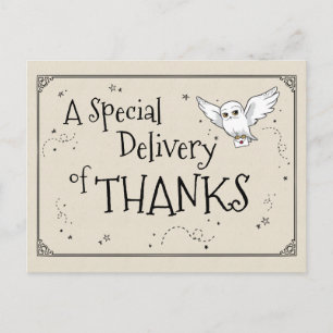 Harry Potter   Hedwig - Thank You Postcard