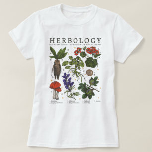 Harry Potter Herbology Plants Short Sleeve  T-Shirt