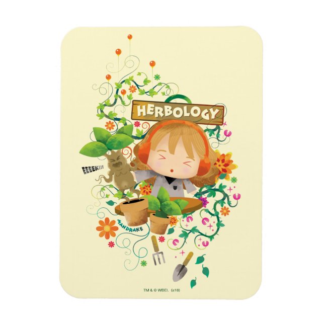 Harry Potter | Hermione Herbology Class Graphic Magnet (Vertical)