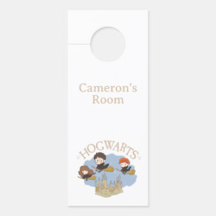 HARRY POTTER™, Hermione, & Ron Fly Over HOGWARTS™ Door Hanger