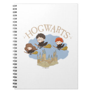 HARRY POTTER™, Hermione, & Ron Fly Over HOGWARTS™ Notebook
