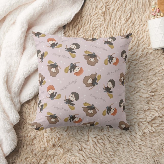HARRY POTTER™, Hermione, & Ron Flying Pattern Cushion (Blanket)
