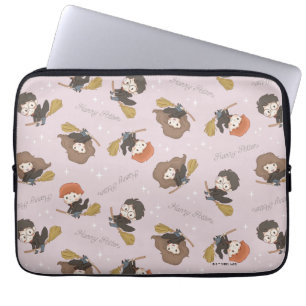 HARRY POTTER™, Hermione, & Ron Flying Pattern Laptop Sleeve