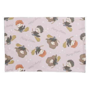 HARRY POTTER™, Hermione, & Ron Flying Pattern Pillowcase