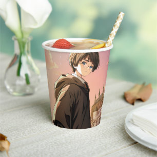 HARRY POTTER™ Hermione & Ron HOGWARTS™ Anime Scene Paper Cups
