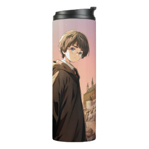 HARRY POTTER™ Hermione & Ron HOGWARTS™ Anime Scene Thermal Tumbler