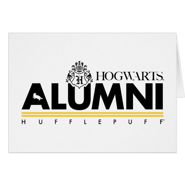 Harry Potter | HOGWARTS™ Alumni HUFFLEPUFF™ (Front Horizontal)