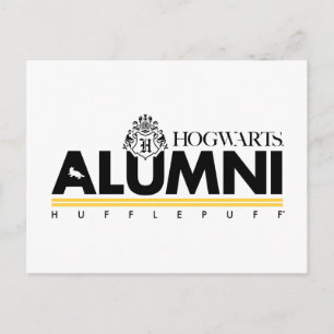 Harry Potter HOGWARTS™ Alumni HUFFLEPUFF™ Postcard